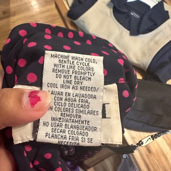 Studio I Polka Dot Sleeveless Maxi Dress - Picture 5 of 12